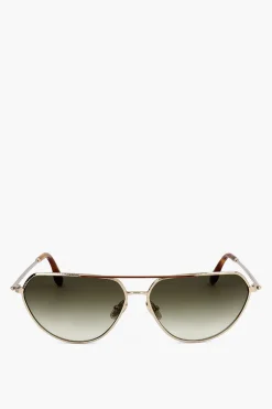 Outlet Occhiali da Sole Aviator con Lenti Sfumate Donna Occhiali Da Sole