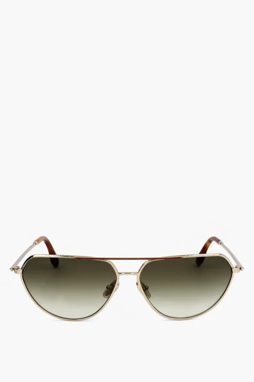Outlet Occhiali da Sole Aviator con Lenti Sfumate Donna Occhiali Da Sole