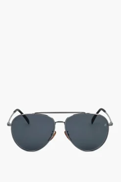 Sale Occhiali da Sole Aviator con Montatura in Metallo Uomo Occhiali Da Sole