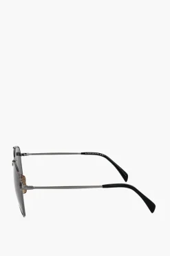Sale Occhiali da Sole Aviator con Montatura in Metallo Uomo Occhiali Da Sole