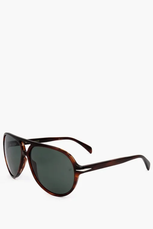 Hot Occhiali da Sole Aviator con Montatura Tartarugata Uomo Occhiali Da Sole