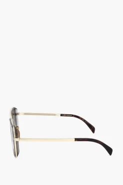 Occhiali da Sole Aviator con Lenti Sfumate></noscript>David Beckham Fashion