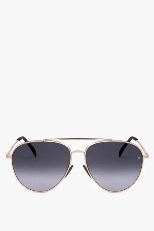Occhiali da Sole Aviator con Lenti Sfumate>David Beckham Clearance