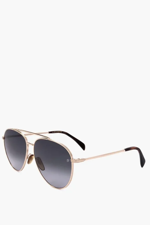 Occhiali da Sole Aviator con Lenti Sfumate>David Beckham Clearance