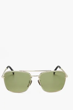 Occhiali da Sole Aviator con Design Squadrato>David Beckham Discount