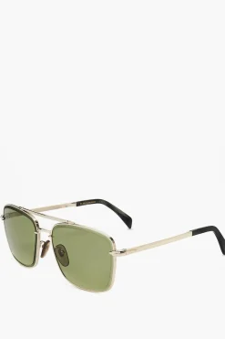 Occhiali da Sole Aviator con Design Squadrato>David Beckham Discount