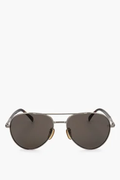Clearance Occhiali da Sole Aviator con Aste Tartarugate Uomo Occhiali Da Sole