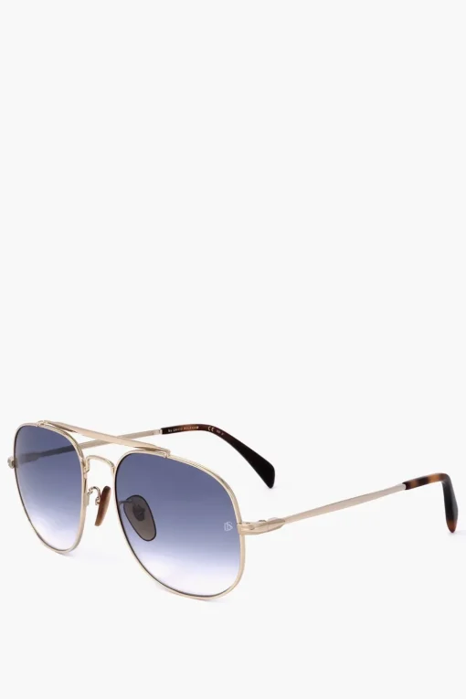 Outlet Occhiali da Sole Aviator con Lenti Sfumate Uomo Occhiali Da Sole