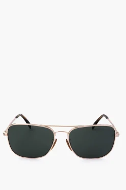 Clearance Occhiali da Sole Aviator con Montatura in Metallo Uomo Occhiali Da Sole