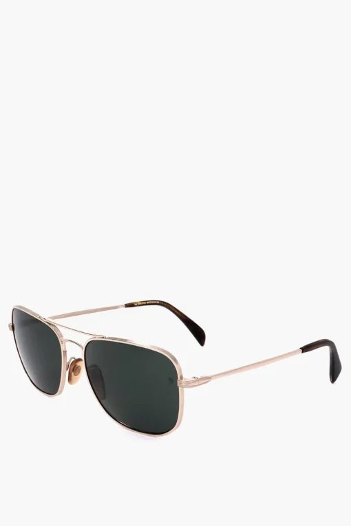 Clearance Occhiali da Sole Aviator con Montatura in Metallo Uomo Occhiali Da Sole