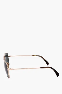 Clearance Occhiali da Sole Aviator con Montatura in Metallo Uomo Occhiali Da Sole
