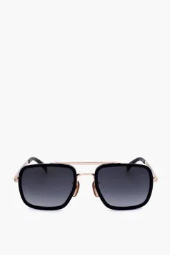 Online Occhiali da Sole Aviator con Montatura in Plastica e Metallo Uomo Occhiali Da Sole
