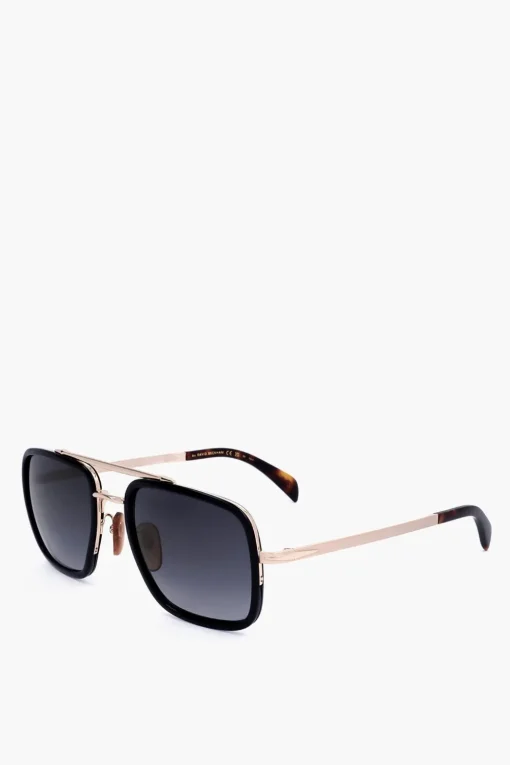 Online Occhiali da Sole Aviator con Montatura in Plastica e Metallo Uomo Occhiali Da Sole
