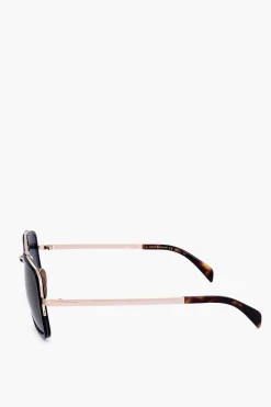 Online Occhiali da Sole Aviator con Montatura in Plastica e Metallo Uomo Occhiali Da Sole