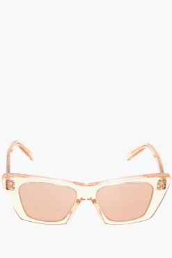 Clearance Occhiali da Sole Cat-Eye con Montatura See Through Donna Occhiali Da Sole