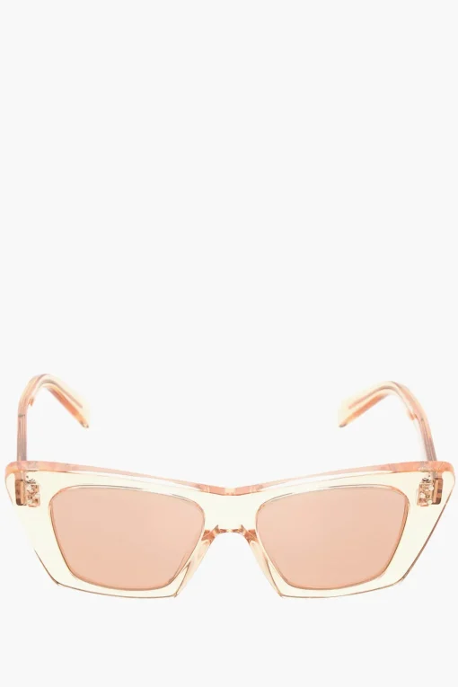 Clearance Occhiali da Sole Cat-Eye con Montatura See Through Donna Occhiali Da Sole
