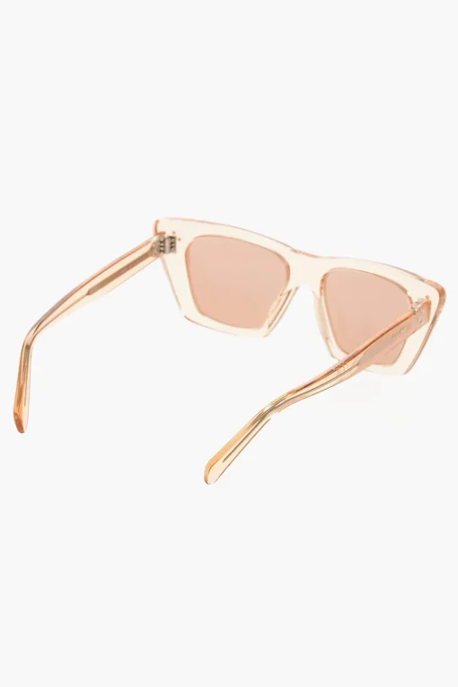 Clearance Occhiali da Sole Cat-Eye con Montatura See Through Donna Occhiali Da Sole