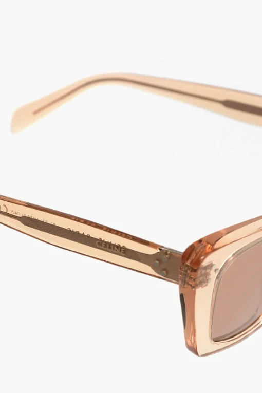 Clearance Occhiali da Sole Cat-Eye con Montatura See Through Donna Occhiali Da Sole