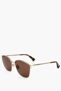 Occhiali da Sole Clubmaster con Montatura in Metallo>Max Mara New