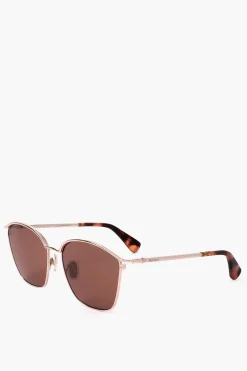 Occhiali da Sole Clubmaster con Montatura in Metallo>Max Mara Best