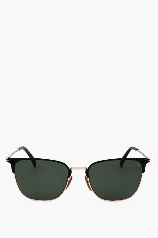 Clearance Occhiali da Sole Clubmaster con Montatura in Metallo Uomo Occhiali Da Sole