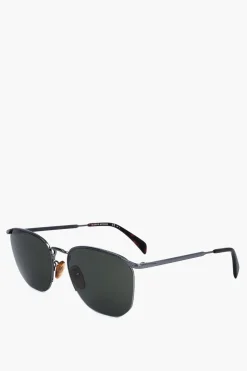 Occhiali da Sole con Montatura in Metallo>David Beckham New