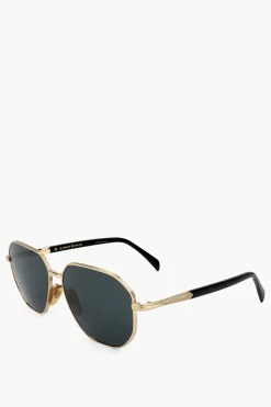 Occhiali da Sole con Montatura in Metallo>David Beckham Discount