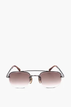 Occhiali da Sole Ovali con Lenti Sfumate>David Beckham Fashion