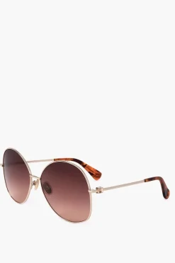 Occhiali da Sole Oversized con Lenti Sfumate>Max Mara Clearance
