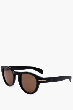 Occhiali da Sole Pantos con Lenti Aranciate>David Beckham New