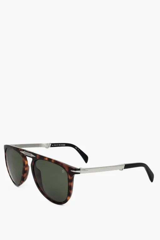 Occhiali da Sole Pantos Tartarugati con Ponte Dritto>David Beckham Discount