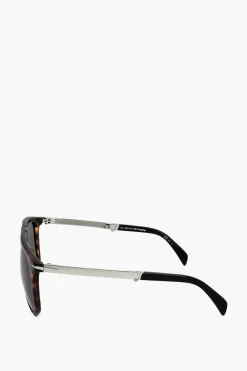 Occhiali da Sole Pantos Tartarugati con Ponte Dritto></noscript>David Beckham Discount