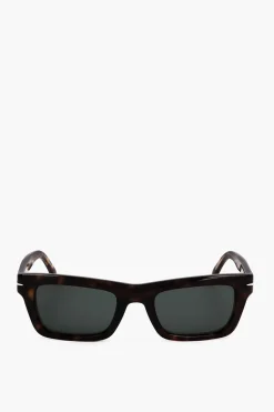 Occhiali da Sole Rectangular con Montatura Tartarugata>David Beckham Outlet
