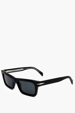 Clearance Occhiali da Sole Rectangular con Lenti Monocromo Uomo Occhiali Da Sole