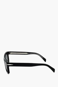 Clearance Occhiali da Sole Rectangular con Lenti Monocromo Uomo Occhiali Da Sole