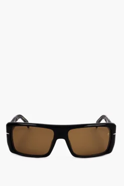 Hot Occhiali da Sole Shield con Aste Spesse Uomo Occhiali Da Sole