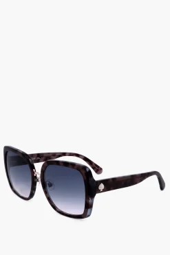 Occhiali da Sole Square con Montatura Tartarugata>Kate Spade Sale