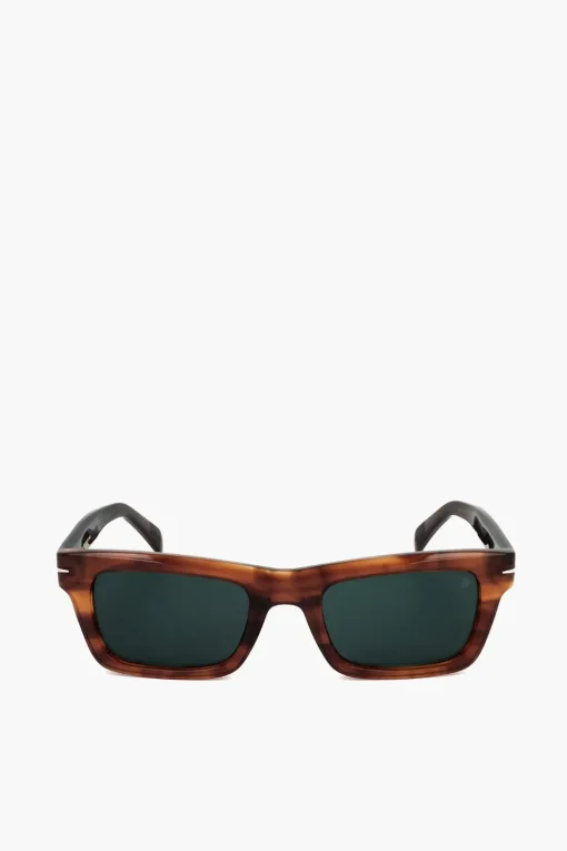 Sale Occhiali da Sole Tartarugati con Design Rettangolare Uomo Occhiali Da Sole
