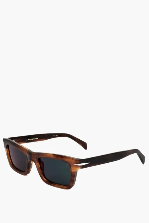 Sale Occhiali da Sole Tartarugati con Design Rettangolare Uomo Occhiali Da Sole