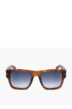 Online Occhiali da Sole Wayfarer con Design Tartarugato Uomo Occhiali Da Sole