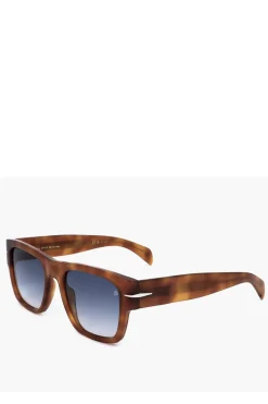 Online Occhiali da Sole Wayfarer con Design Tartarugato Uomo Occhiali Da Sole