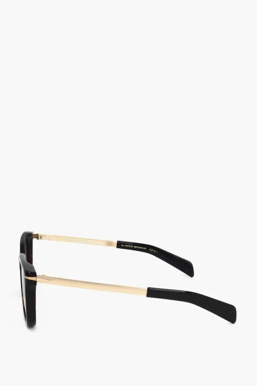 Occhiali da Sole Wayfarer con Montatura Tartarugata>David Beckham Fashion