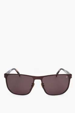 Occhiali da Sole Wayfarer con Montatura in Metallo>David Beckham Online