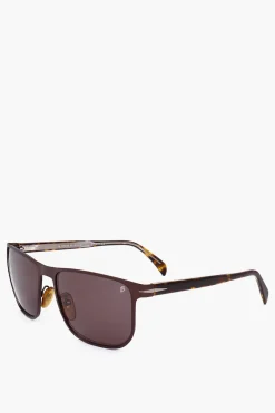 Occhiali da Sole Wayfarer con Montatura in Metallo>David Beckham Online
