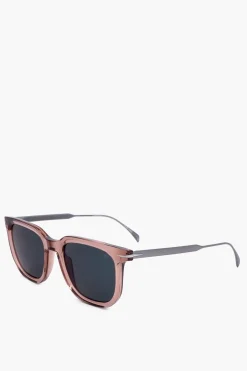Occhiali da Sole Wayfarer con Aste in Metallo>David Beckham Sale