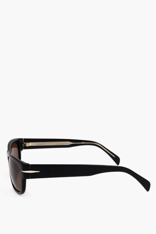 Occhiali da Sole Wayfarer con Lenti Aranciate>David Beckham Fashion