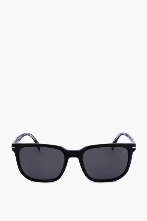 Outlet Occhiali da Sole Wayfarer con Lenti Scure Uomo Occhiali Da Sole