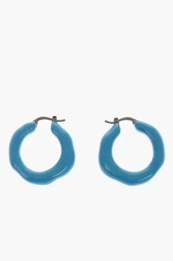 Orecchini a Cerchio in Ottone Smaltato>Jil Sander Best