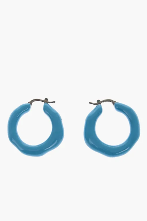Orecchini a Cerchio in Ottone Smaltato>Jil Sander Best