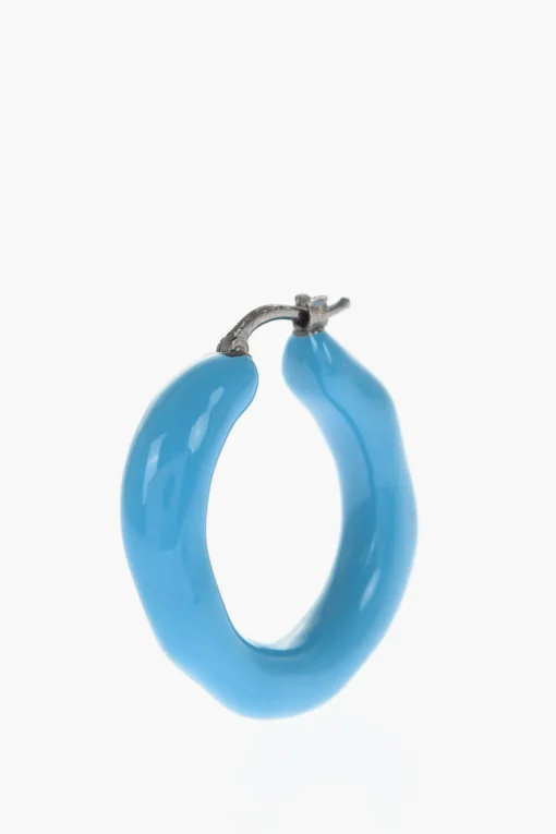Orecchini a Cerchio in Ottone Smaltato>Jil Sander Best